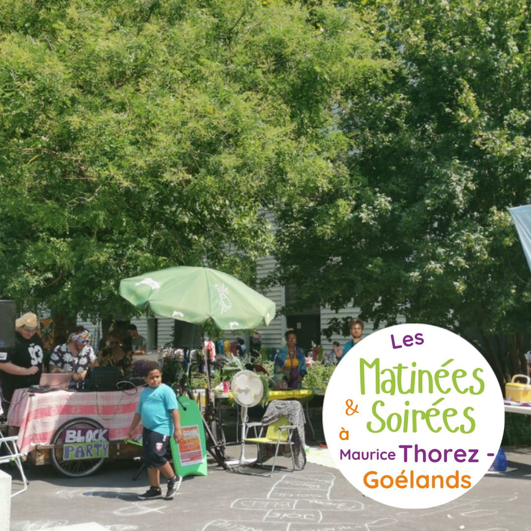 Les matinées & soirées à Maurice Thorez - Goélands 🥐🎥