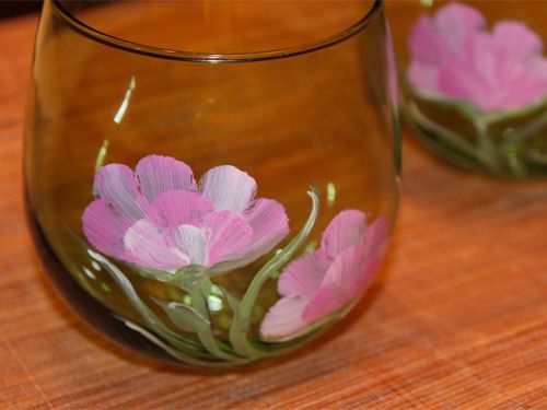 Peinture sur verre