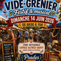 Vide-grenier festif et musical - Blanc d'été