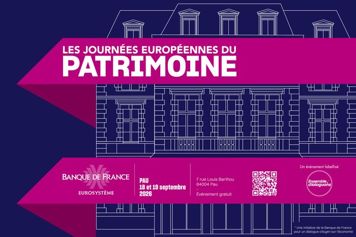 Visite commentée du site historique de la Banque de France de Pau