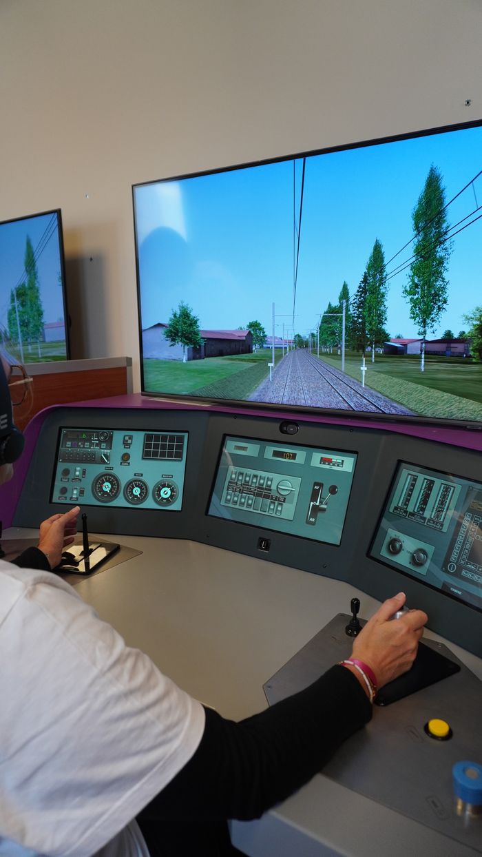 Découverte du simulateur de conduite