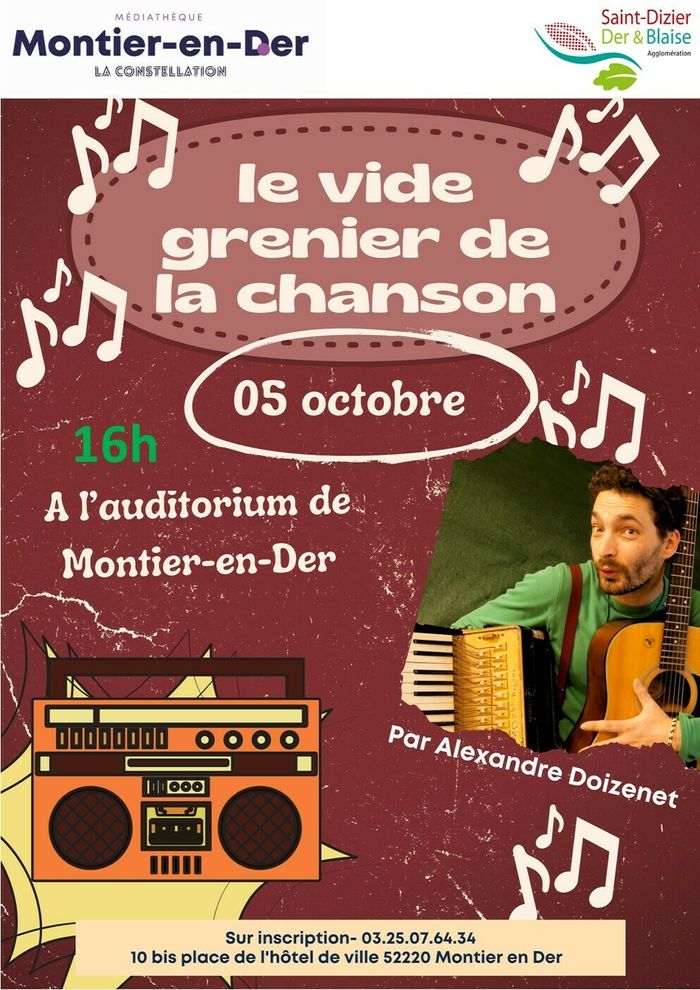 Le vide grenier de la chanson française