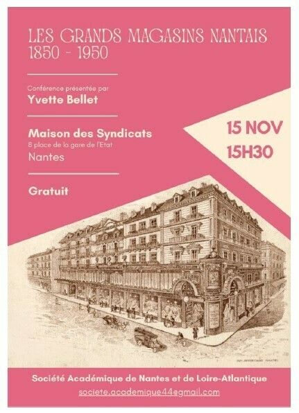 Conférence : les grands magasins nantais