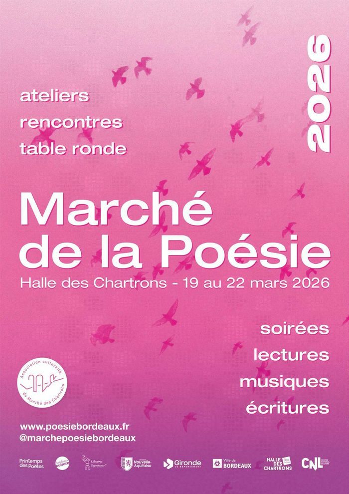 Marché de la poésie de Bordeaux 2026