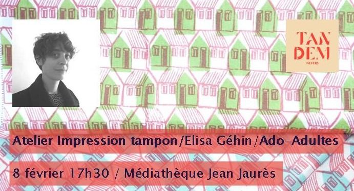 Atelier "Impression Tampon" pour ados et adultes