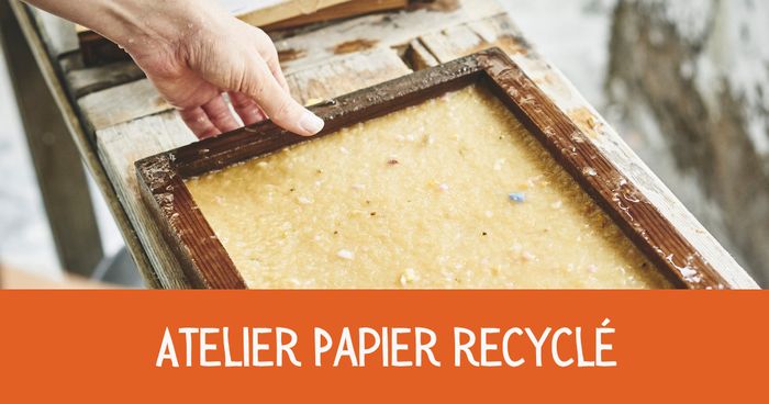 Atelier papier recyclé