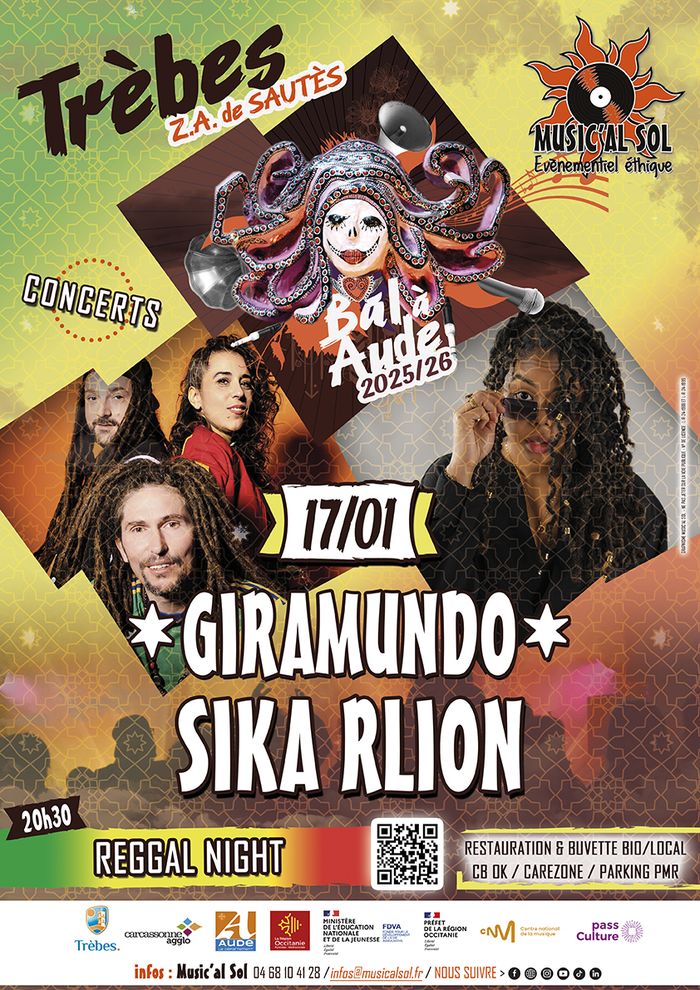 GIRAMUNDO + SIKA RLION - Reggal Night Concerts
