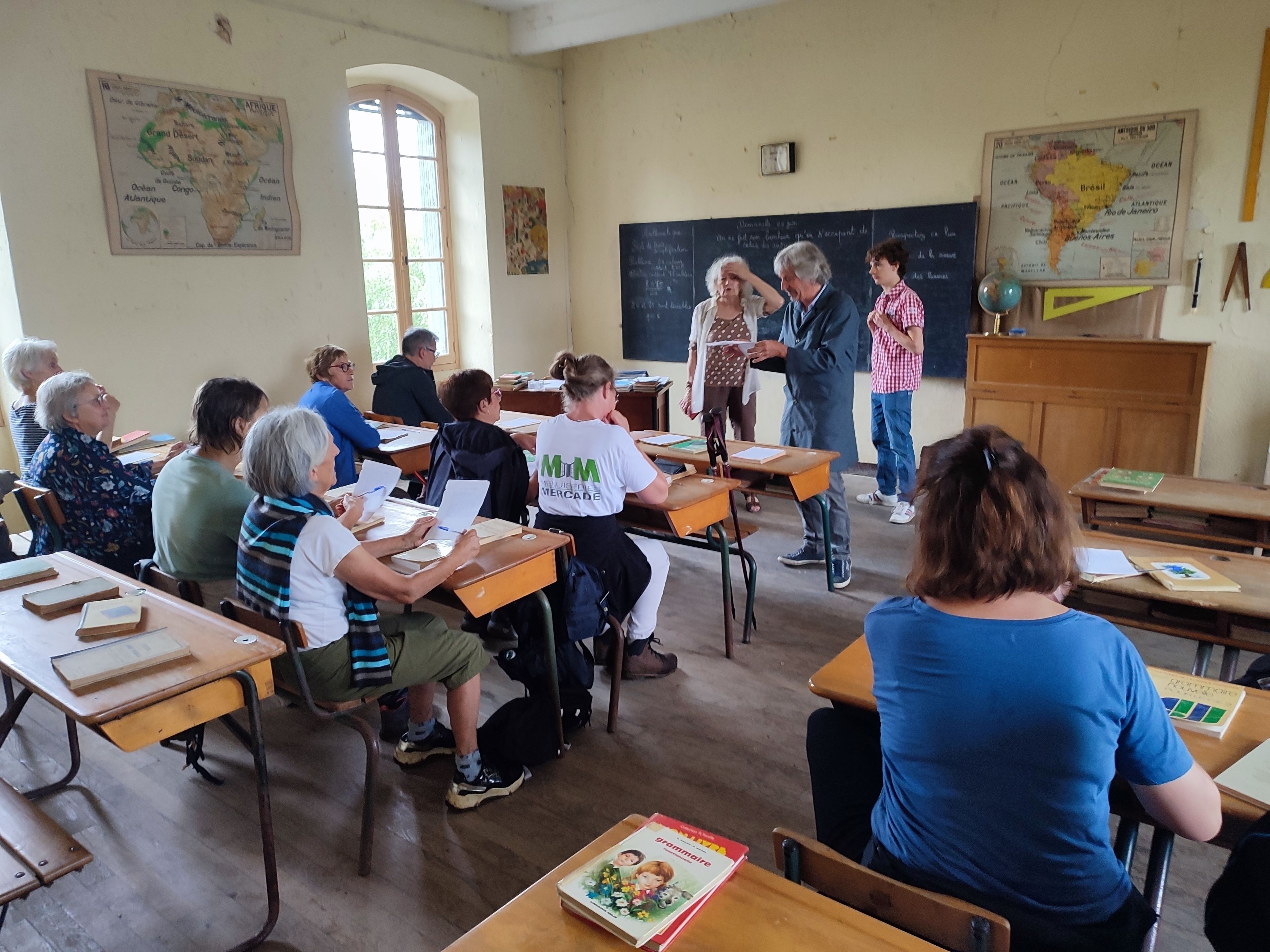 Visitez l'ancienne école du village de Teulières !