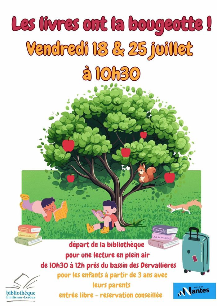 Les livres ont la bougeotte
