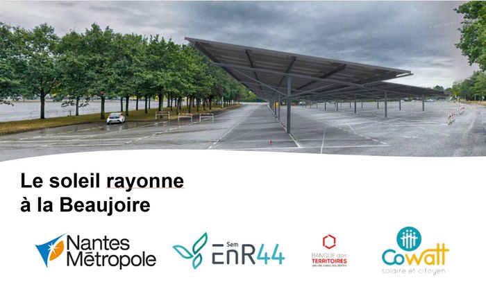 Le soleil rayonne à la Beaujoire avec un projet de panneaux solaires sur le parking - Réunion de présentation