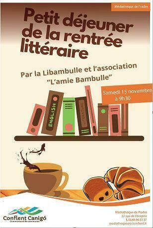 Petit déjeuner de la rentrée littéraire