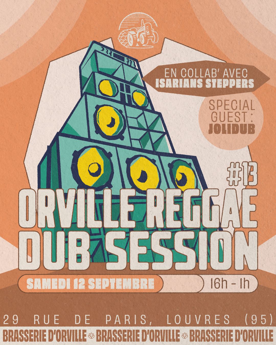 Affiche Orville Reggae Dub Session #13