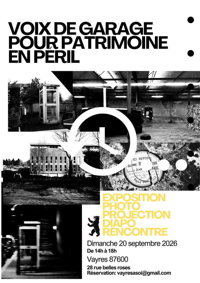 Voix de garage pour patrimoine en péril