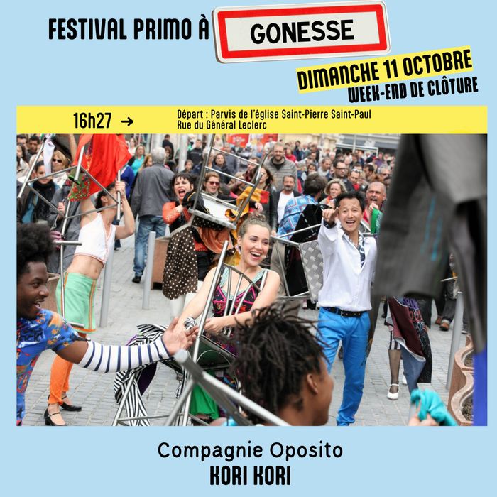 Le festival PRIMO est de passage à Gonesse le dimanche 11 octobre