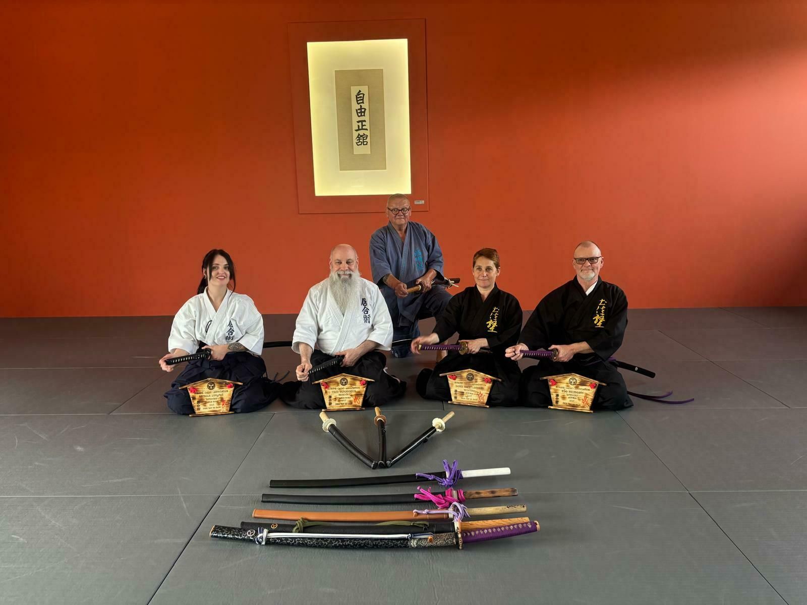 Cours d'Iaido adultes/ados, les Jeudis de 19h30 à 21h, dojo Brossolette à Roubaix