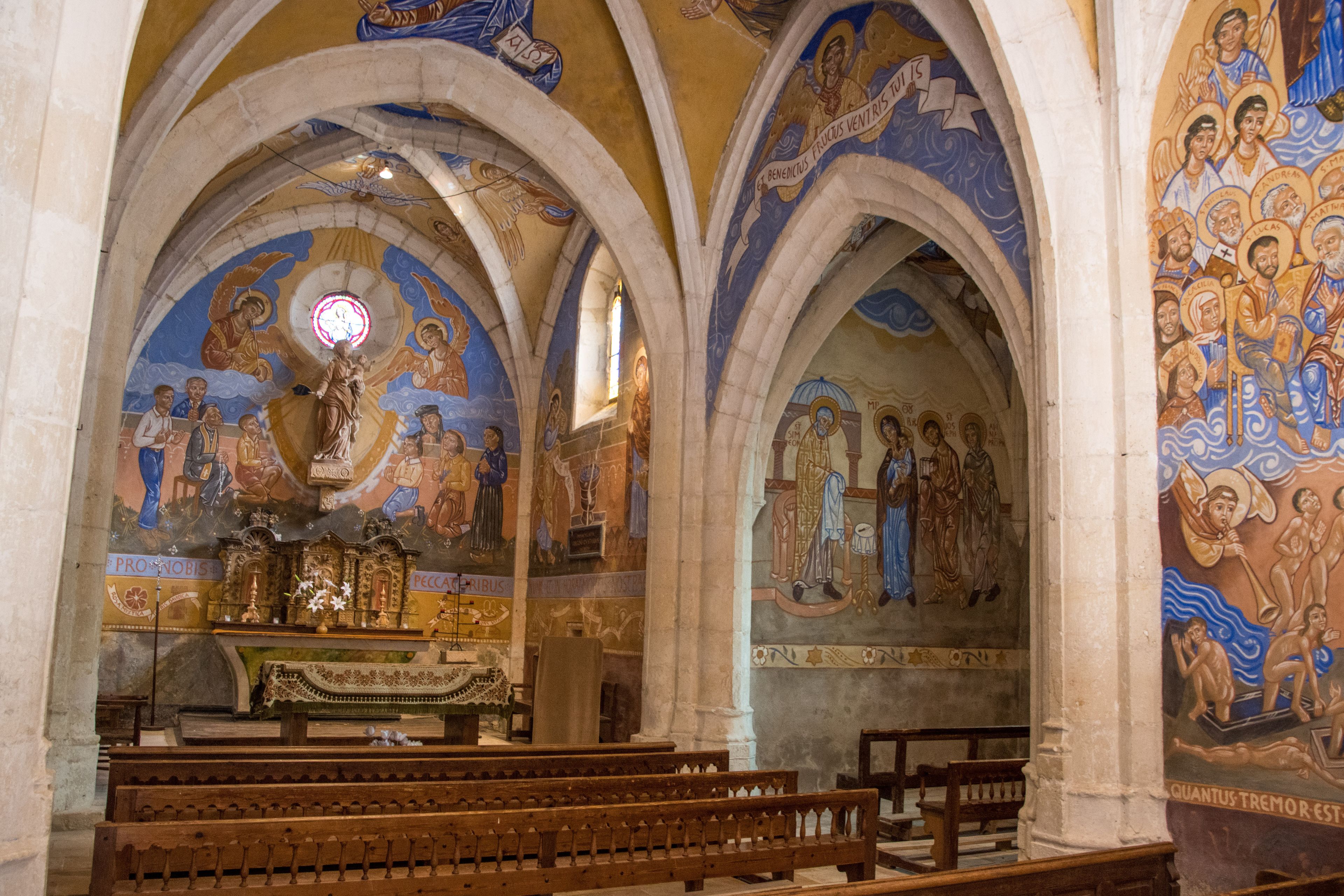 Visite guidée de Notre-Dame de la Gardelle et de l'église Saint-Sauveur de Villeneuve-sur-Vère