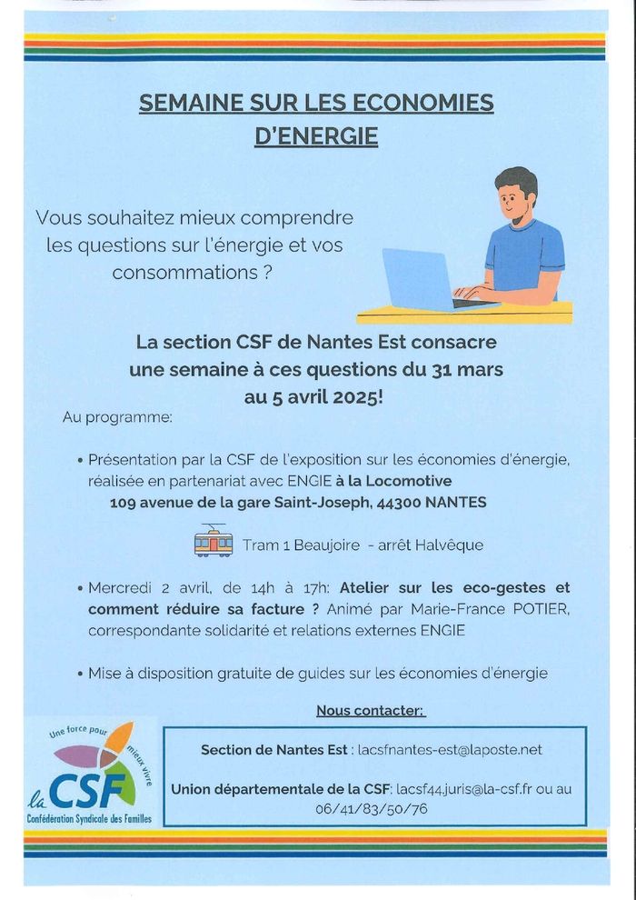 Semaine sur les économies d'énergie