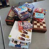 Jeux de société et chocolats chauds