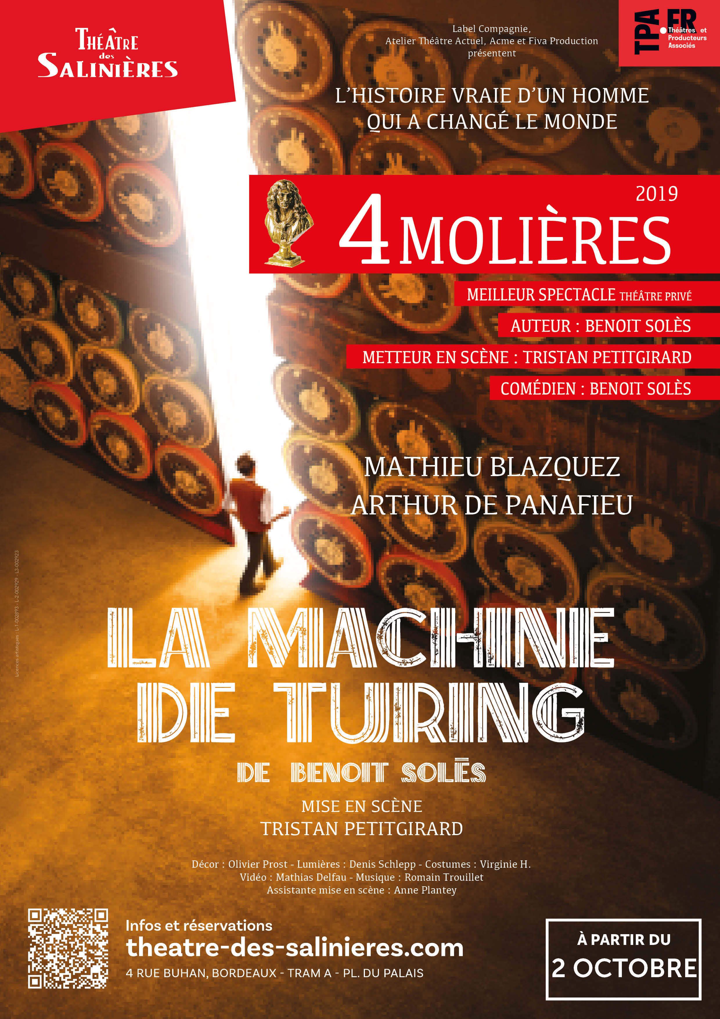 Théâtre : La Machine de Turing