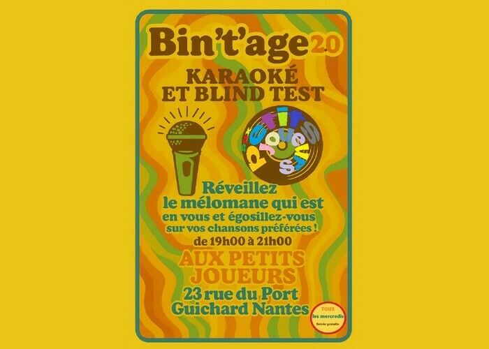 Bin’t’age - Blind test & karaoké délirants