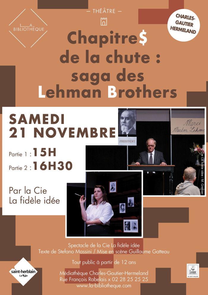 Chapitres de la chute : saga des Lehman Brothers par La Fidèle idée - Livre 3