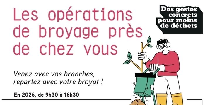 Opération de broyage