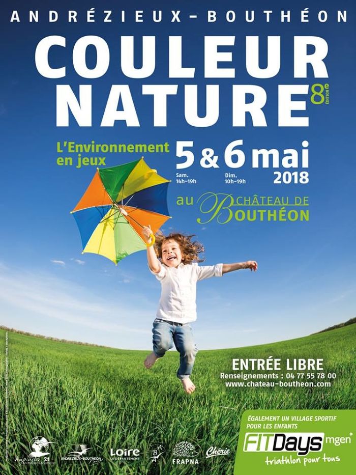 (manifestation) Couleur Nature 2018,  Huitième édition, proposée par la Commune d’Andrézieux-Bouthéon dans le cadre de sa démarche Agenda 21