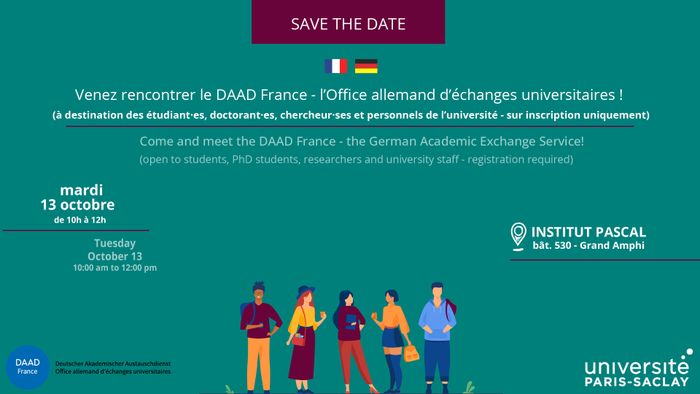 Présentation du DAAD, de leurs bourses (études & recherche),  témoignages d’alumni et échanges