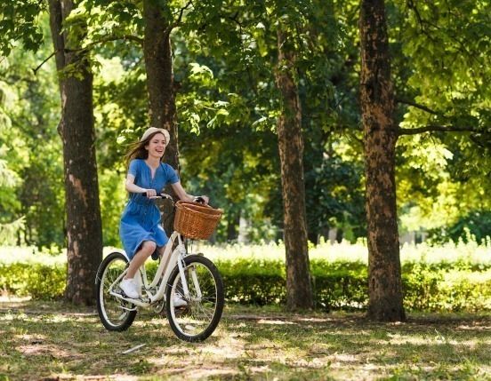 Balade à vélo autour des arbres remarquables