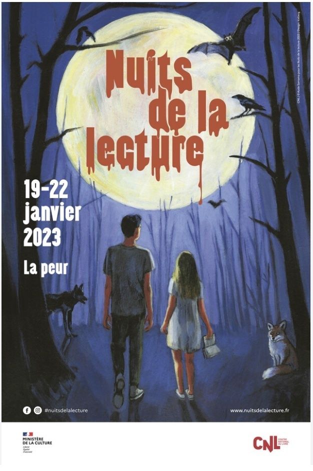 Nuit de la lecture "Cauchemars à la médiathèque"