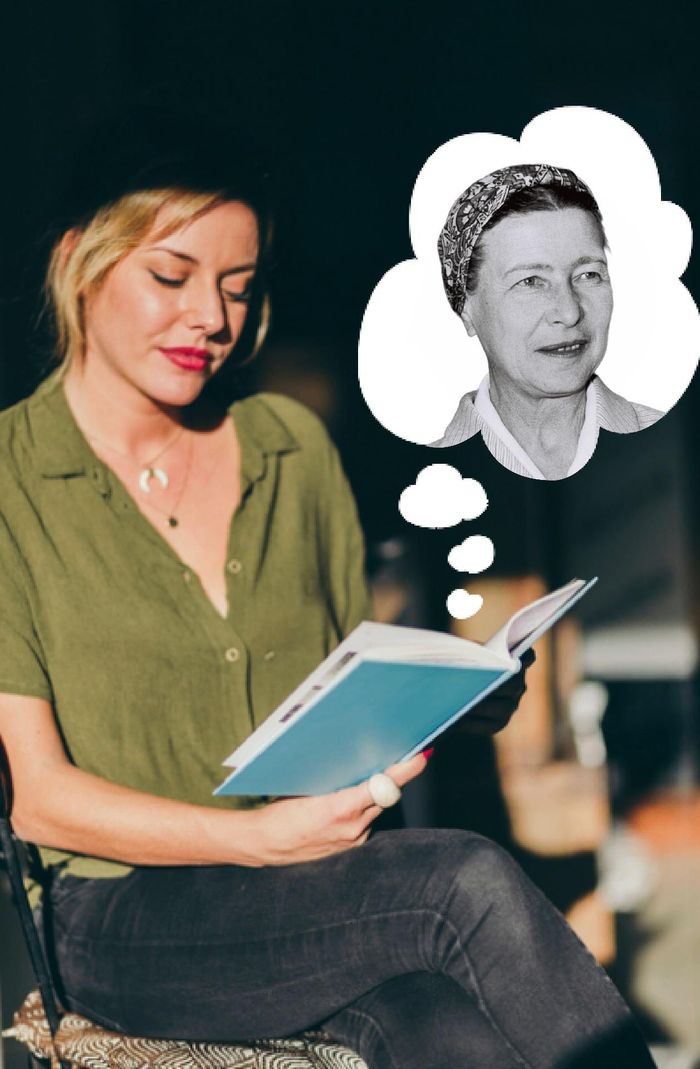 Je suis venue vous lire : Simone de Beauvoir
