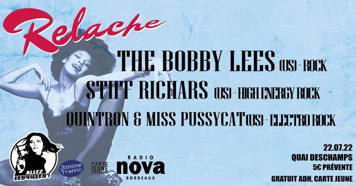 The Bobby Lees / Stiff Richards / Quintron & Miss Pussycat