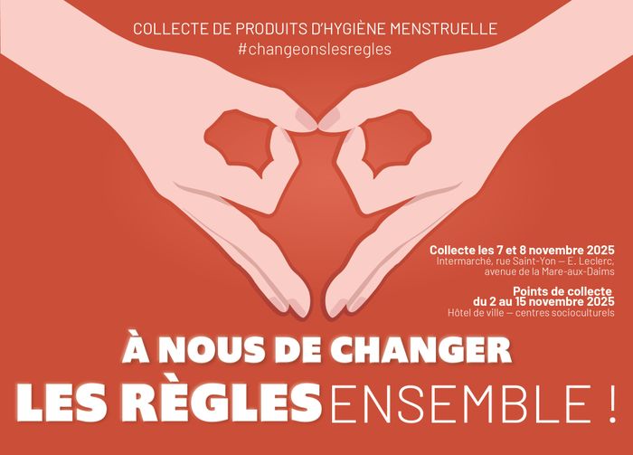 Collecte de produits d’hygiène menstruelle