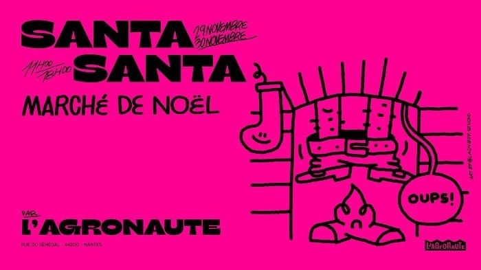 Santa Santa, le marché de Noël de l'Agronaute