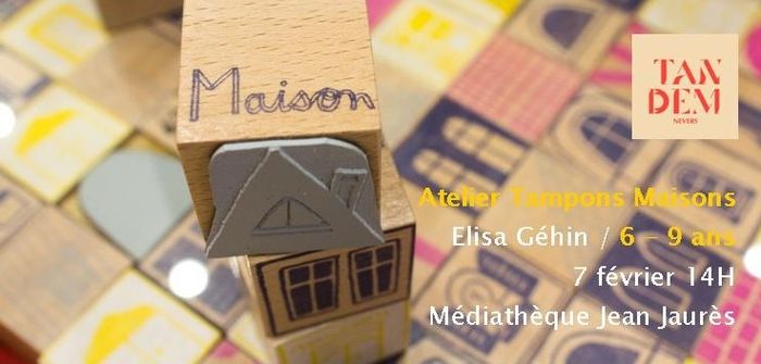Atelier "Tampons Maisons" pour les 6-9 ans