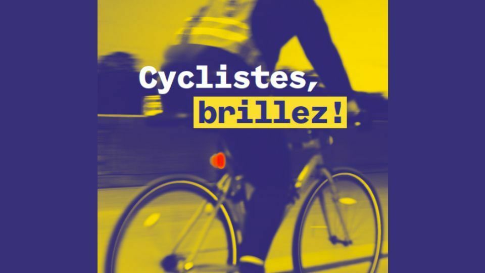 Chaussées glissantes, obscurité, rouler à vélo, l'hiver, peut vite devenir dangereux. La Maison du Vélo vous invite à participer à un événement de sensibilisation.