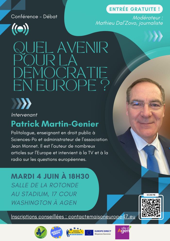 Conférence-débat "Quel avenir pour la démocratie en Europe ?"