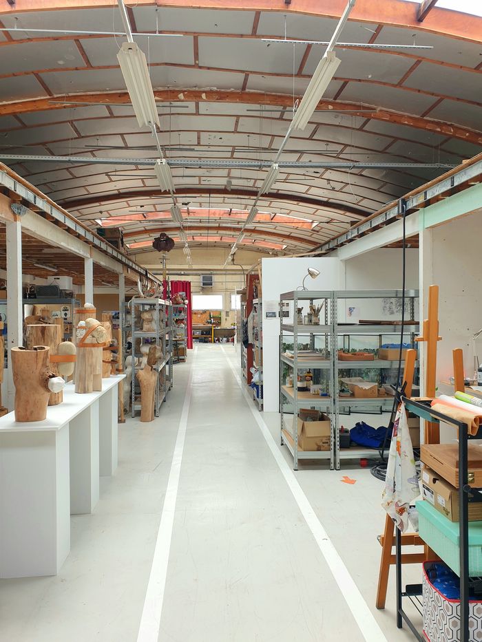 Opening of the artists' workshops of "La Boîte en Valise"