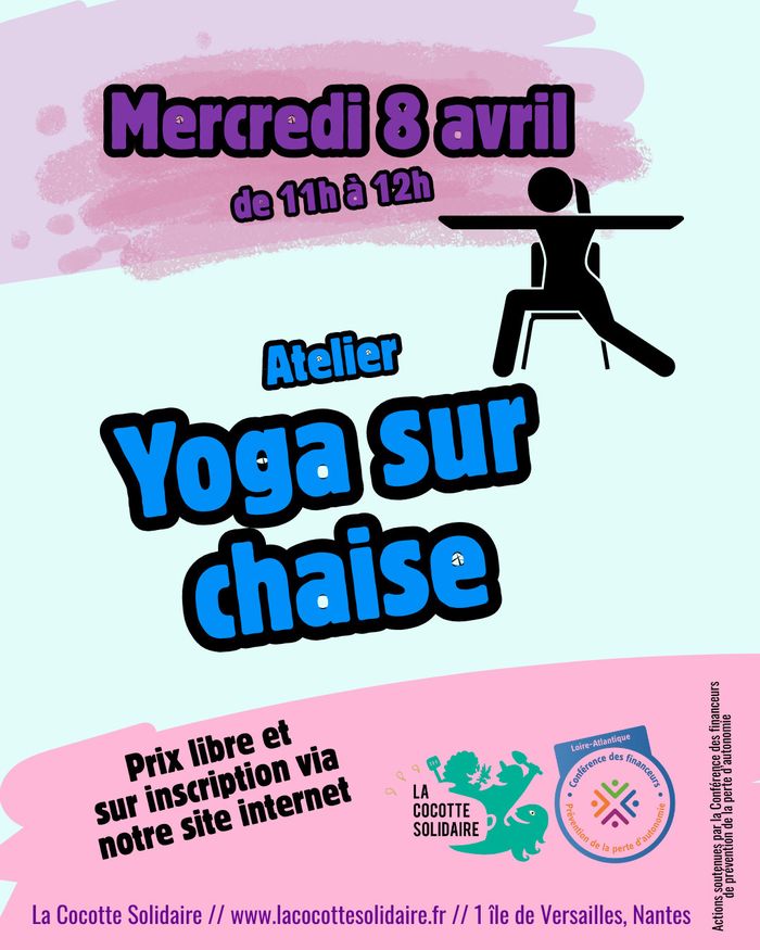 Yoga sur chaise
