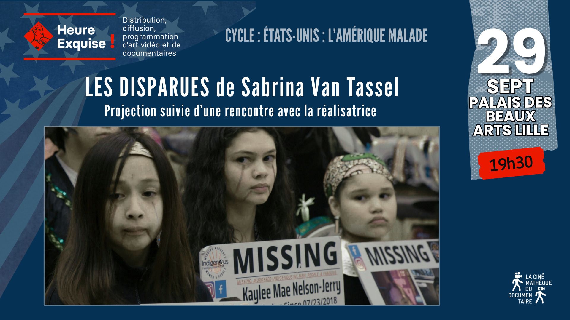 Projection LES DISPARUES en présence de la réalisatrice Sabrina Van Tassel