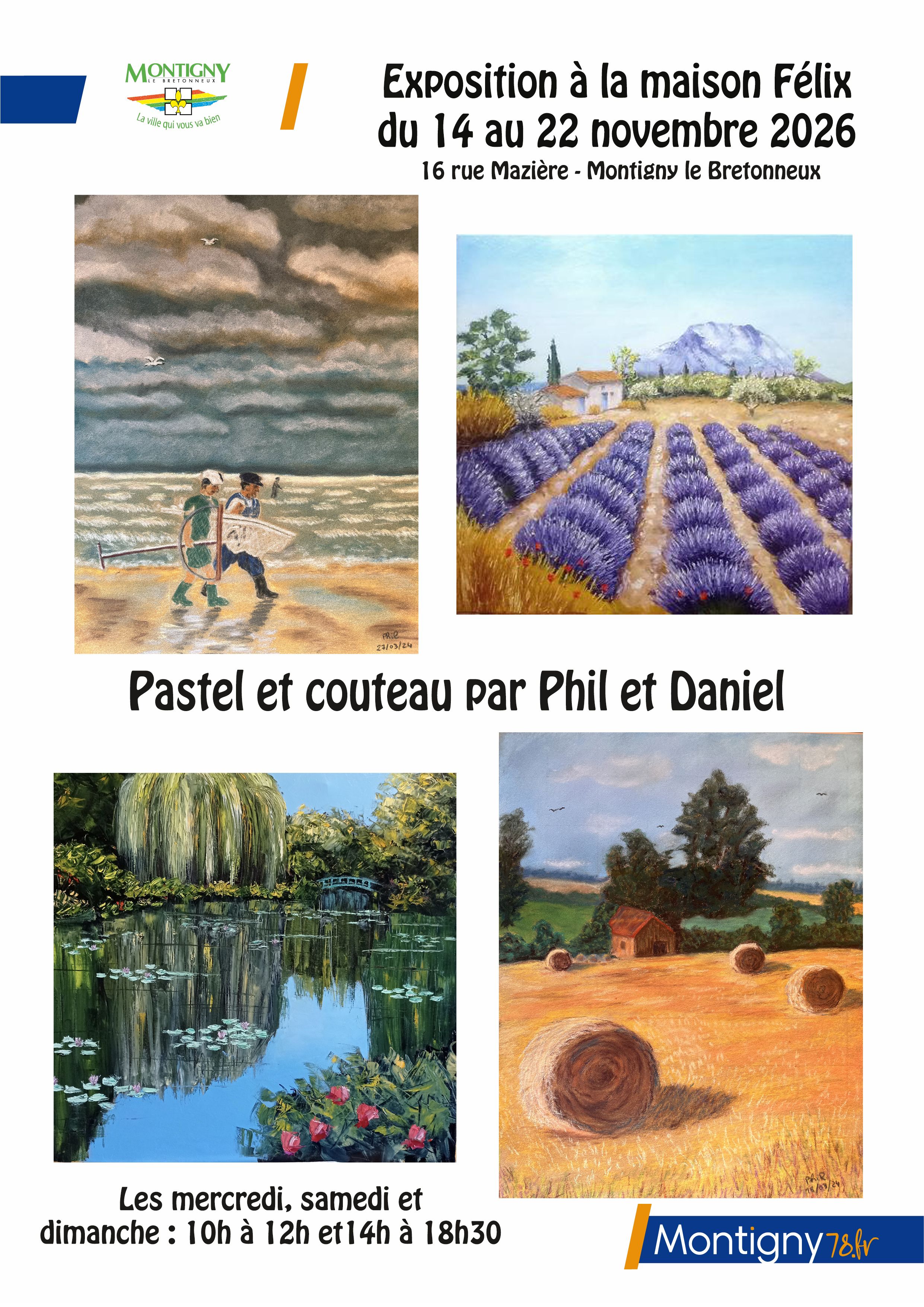 DÉCOUVREZ L’EXPOSITION « PASTEL ET COUTEAU » !] ️