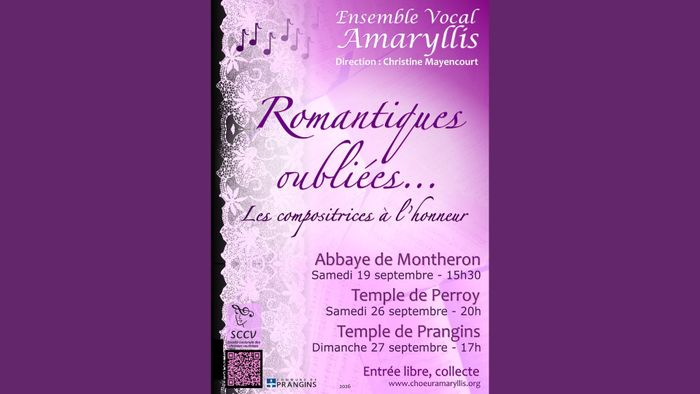 Concert Ensemble Vocal Amaryllis - Temple de Perroy