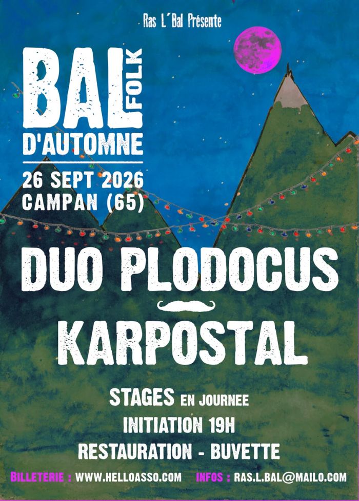 Affiche — Bal d'automne