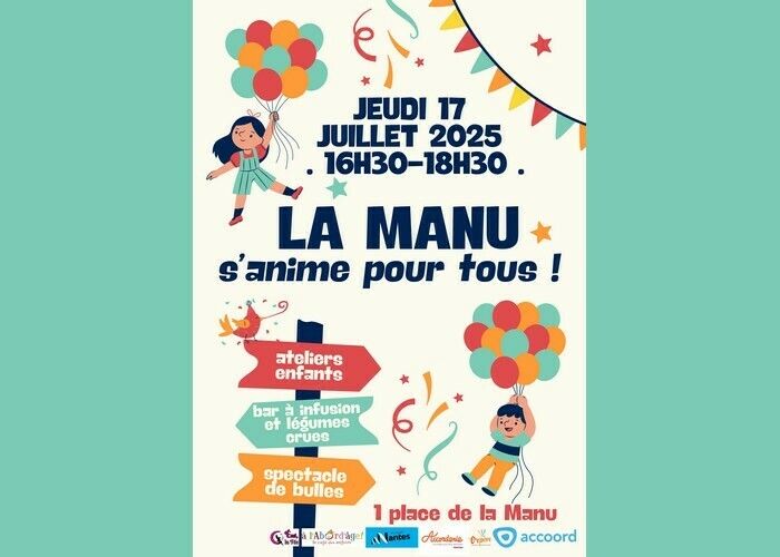 Place en fête - La Manu s'anime pour tous !