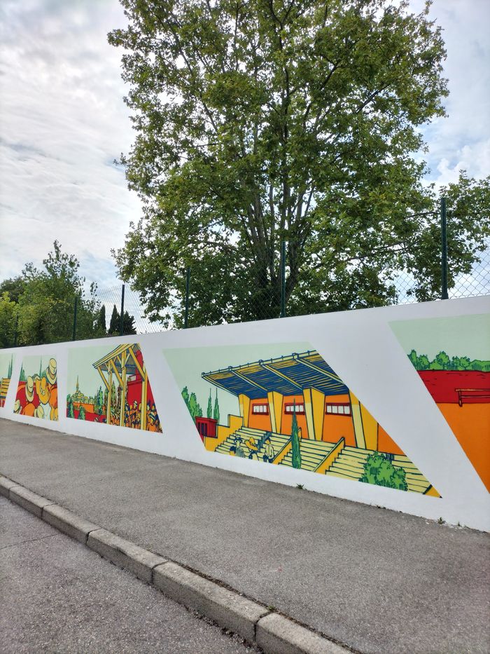 Quand un mur raconte l'histoire d'un quartier