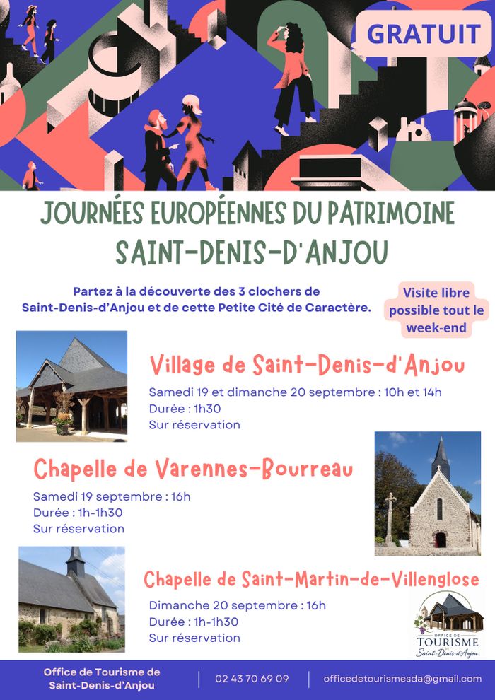 Visite guidée de la chapelle de Varennes-Bourreau