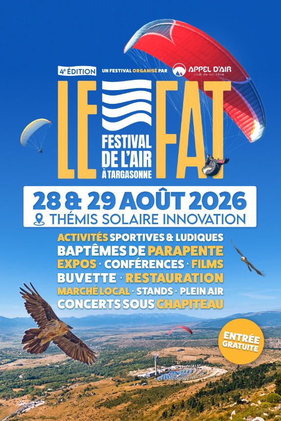 Festival de l'air à Targassonne : grands rapaces et sport de nature ?