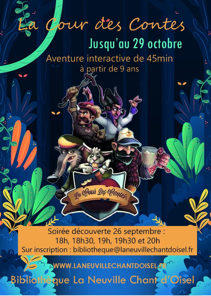 Aventure interactive la Cour des Contes