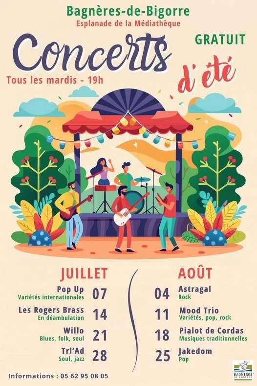 Affiche — Bal "concert d'été"
