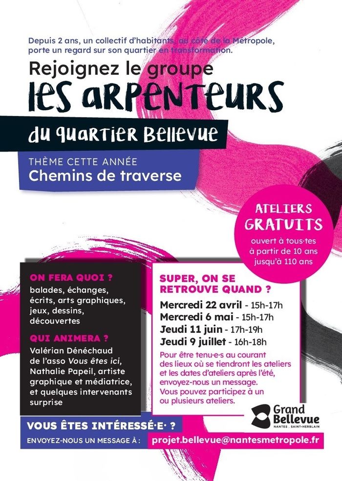Les arpenteurs du quartier Bellevue